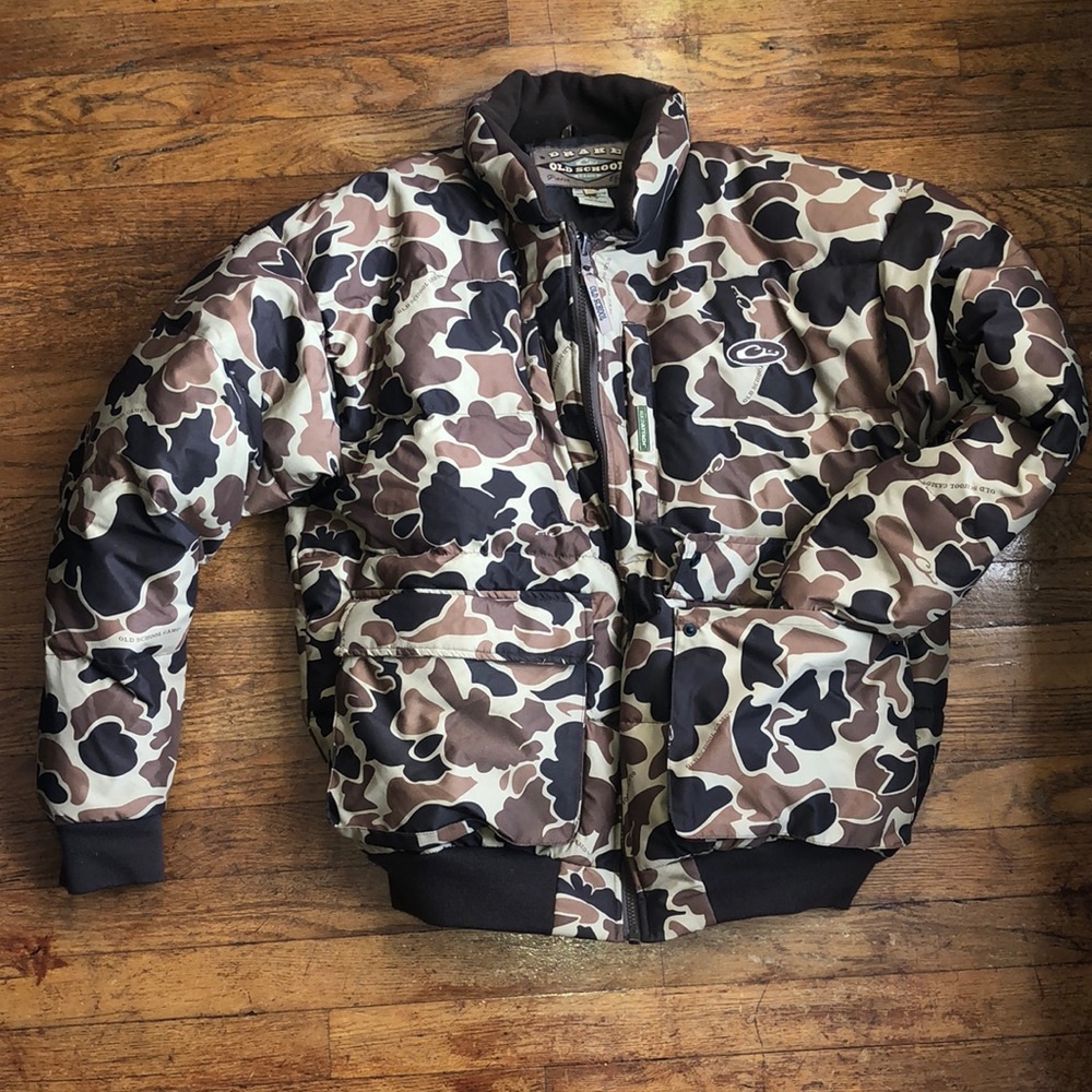Downfilled heavyweight Cargo Puffer